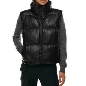 Wilfred Free Vista Vegan Leather Puffer Vest